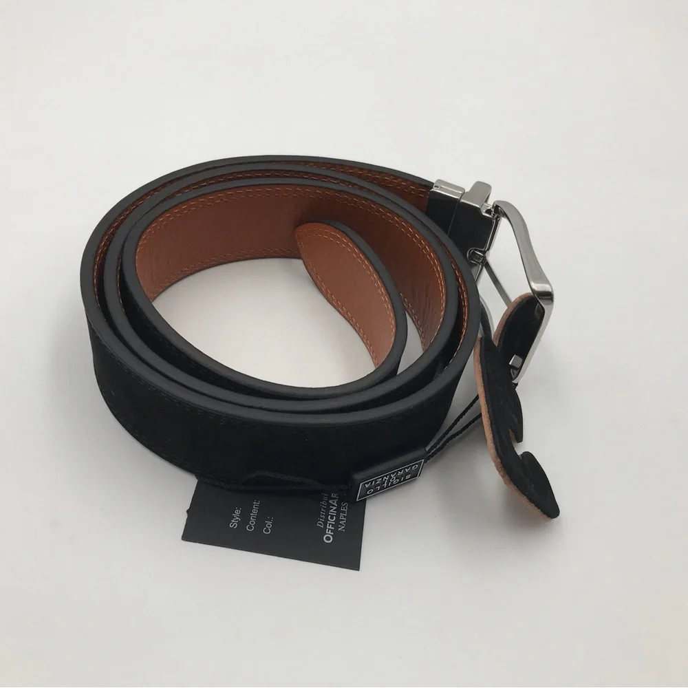 Officina Artigiana Leather Reversible Belt